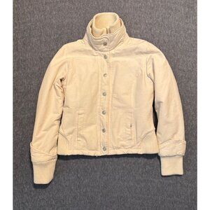 Twenty One Brand Women’s Cream Lined Jacket w/double collar Cold/Winter Sz: Med